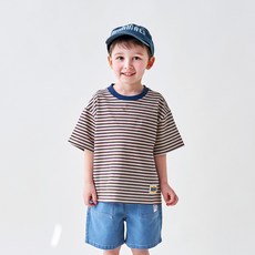 WALTONKIDS 兒童多色條紋T恤