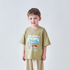 WALTONKIDS 兒童夏季度假T恤