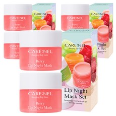 까레넬 베리 립 나이트 마스크 5g, 1개입, 6개
