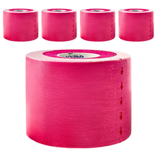 ALL-ROUNDED 全展 醫療用黏性膠帶及黏性繃帶未滅菌 全能貼 運動肌貼 粉紅, 1入, 5盒