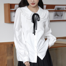 LUNA GIRL Brins 蝴蝶結襯衫