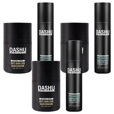 DASHU 日常遮色氣墊豐盈髮粉 26g+健髮定型噴霧 120ml, 混色, 3套