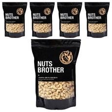 NUTS BROTHER 烘烤腰果, 400g, 5個