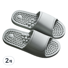 Mungsters 活力室內指壓拖鞋 240-245mm, 2個, 灰色