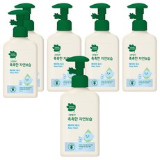 그린핑거 촉촉한 자연보습 베이비 워시, 320ml, 6개
