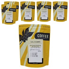 SALES CAFE 特調咖啡濃鬱風味咖啡豆, 冰滴, 500g, 6個