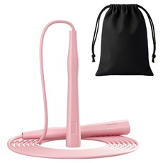 포포팬시 슬림 에어무브 줄넘기 + 파우치백, 핑크(줄넘기), 1개