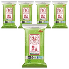 龍口 純翠粉絲 復刻版 純綠豆澱粉 耐煮吸湯 台灣製造, 175g, 5包