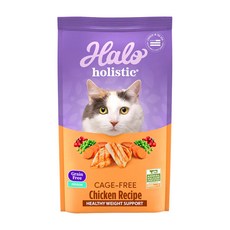Halo 嘿囉 成貓無穀室內乾飼料 2.72kg, 雞肉, 1袋