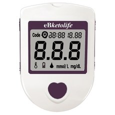 eBmonitor 醫必 暐世 血酮測試儀套組 未滅菌 附試紙 10片, 1組