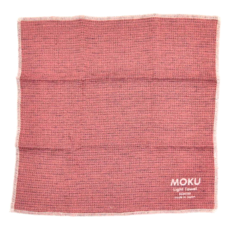 kontex MOKU 方巾五入組 Set, 28*28 尺寸, 100%棉, 莓紅色, 1組