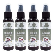 SUNMUCH 熊潔淨 除臭噴霧 清新茶香, 100ml, 4瓶