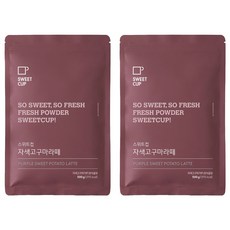 SWEET CUP 紫薯拿鐵粉, 500g, 1入, 2個