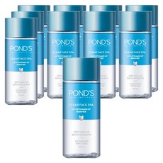 폰즈 클리어 훼이스 스파 립 앤 아이 메이크업 리무버, 120ml, 10개
