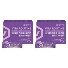 脂質體維他命C&D粉隨身包 30條入, 2個, 30g