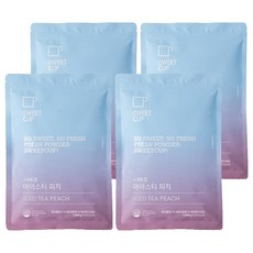 SWEET CUP 水蜜桃冰茶粉, 1kg, 1入, 4個