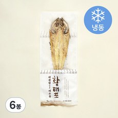 제수용 대관령 황태포 (냉동), 70g, 6봉
