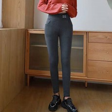 엘쏘 여성용 헤비 기모 레깅스