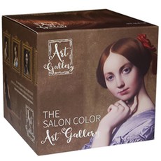 ArtGallery The Salon 彩色染髮劑, 1個, 藝術奶茶棕