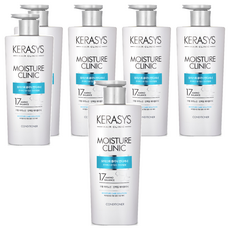 KERASYS Moisture Clinic 護髮素花香粉, 750ml, 6個