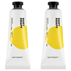DUFT&DOFT 經典香氛護手霜 嬰兒爽身粉香, 50ml, 2個