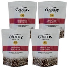 CODELLY 阿拉比卡榛果風味研磨咖啡, 200g, 4包