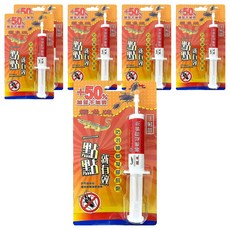 鱷魚 點點殺蟑凝膠餌劑, 15g, 6支