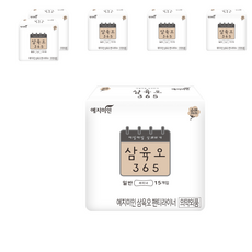 예지미인 삼육오 데일리 팬티 라이너, 일반, 15개입, 6개