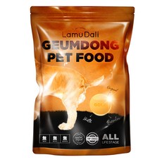 라무달리 전연령 강아지 금동 건식사료, 가수분해연어, 2kg, 1개