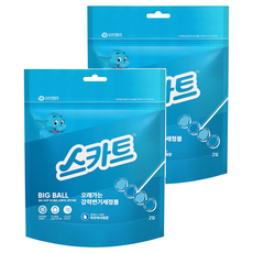 Scott 可麗舒 持久強力馬桶清潔球 水漾沐浴香 2入, 120g, 2個