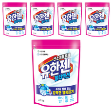 YUHAN 柳韓洋行 酵素去漬淨白多合一氧系漂白劑補充包 粉末型, 2.3kg, 5包