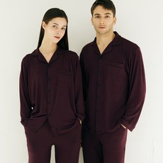 TERAWOOD 情侶款蜜桃絨舒適居家服套裝