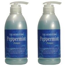 THE HERB STORY 香氛洗髮精 薄荷香, 500ml, 2個