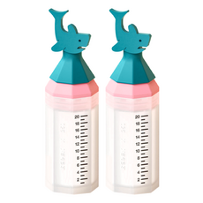 이크 실리콘 투약병 검정눈금 상어 20ml, 8809544410571, 2개
