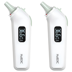 휴비딕 귀 적외선 체온계 써모파인더 E3 HET-3000, 2개