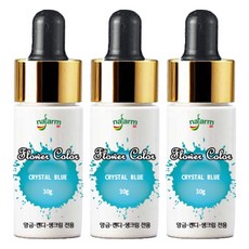 내팜 플라워 아이싱칼라, 30g, 3개