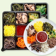슈퍼키친 바로만든 사계절비빔밥 패밀리팩, 270g, 2개