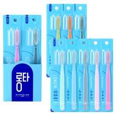 2080 Longta 超細軟毛牙刷, 1個, 10入