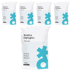 Cleaning Lab 多用途清潔劑補充包, 1.5L, 5個