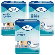 TENA 添寧 復健敢動褲, L(105號以上), 10件, 3包