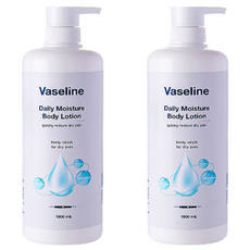 바세린 데일리 모이스처 바디 로션, 1L, 2개