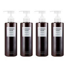 미샤 데미지드 헤어 테라피 샴푸, 400ml, 4개