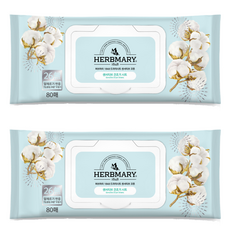 Herbmary 烘衣機用烘衣紙 敏感棉香 正裝, 80入, 2個