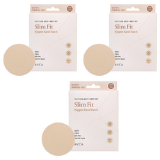 AVCA 女性圓形胸貼 膚色 65mm, 3個