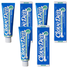 Cloveden 經典純素牙膏, 100g, 3個