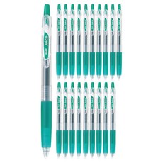 PILOT 百樂 Juice 果汁筆 0.7mm LJU-10F, 綠色, 20個