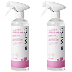세스코 마이랩 반려동물 탈취제, 500ml, 2개, 무향