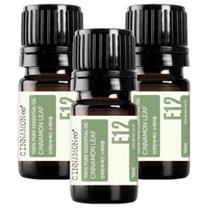 시나몬이오 아로마 에센셜 오일, 시나몬리프, 10ml, 3개