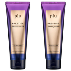 plu Prestige Therapy Edition 身體磨砂膏, 180g, 2個