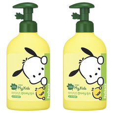 그린핑거 마이키즈 산리오 린스 과일향, 320ml, 2개